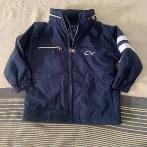 Garb Toddler Windbreaker with Zip Away Hood- Like New